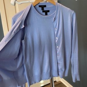 J.Crew 💕size S/M. Top + cardigan